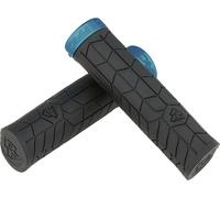 Race Face Getta Lock On 33 Mm Grips Noir 130 mm Black / Turquoise