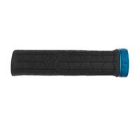 Race Face Poignées Getta Lock-On 33 mm 130 mm Noir/Turquoise