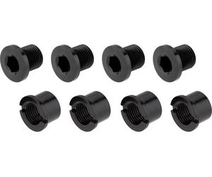 Race Face Vis pour Plateau 4 bras, aluminium, courtes noir universal