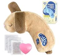 Race&Herd CuddleBun Jouet pour chiot avec battement de cœur pour aider au sommeil - Jouet pour chien - Jouet indispensable pour la séparation, soulager l'anxiété - Aide apaisante pour chien - Jouet