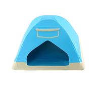 Race Medal Figurine échelle 1:64 Scènes de barbecue en plein air Tente bleue 3 cm