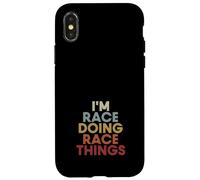 Race Name Race Personalized Name First Given Coque pour iPhone X/XS