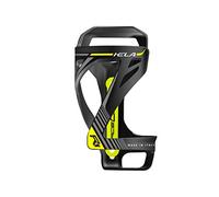 RACE ONE 307861165 Portabor.Ciclo Kela Plus Tard. Nervure Unisex-Adult, Noir/Jaune Fluo