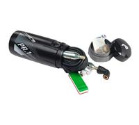 Bidon porte-outils avec double bouchon hauteur 200 mm Race One Noir
