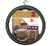 RACE SPORT 2505FLN Couvre Volant Cuir, Noir