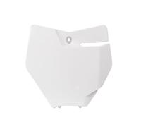 Race Tech Plaque numéro frontale blanc KTM