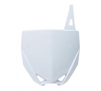 Race Tech Plaque numéro frontale blanc Yamaha YZ85