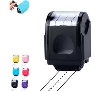 Race Track Stamp Roller, rouleau à tampon de voiture, rouleau à tampon auto-encreur, pour enseignant, pratique d'écriture manuelle pour enfants (noir)