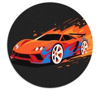 Race Voiture Puzzle 1000 Pièces Cadeau Unique Dynamic Voiture Jeu Éduchatif Challenge Toy À De Qualité Supérieure Peinture Art pour Adultes Et Enfants 1000pcs (67.5x67.5cm)