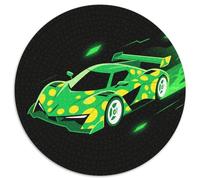 Race Voiture Puzzle 1000 Pièces Cadeau Unique Dynamic Voiture Jeu Éduchatif Défi Jouet À De Qualité Supérieure Peinture Art pour Adultes Et Enfants À Partir De 12 Ans 1000pcs (67.5x67.5cm)