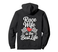 Race Wife Racing Wife Sweat à Capuche