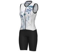 Racebody pour femmes sans manches Mirror blanc