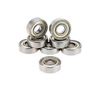 RaceBon 16-Pack Roulements de Skate 608 608ZZ Haute Vitesse avec entretoises et rondelles