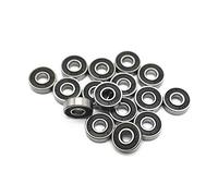 RaceBon 16-Pack roulements de skateboard 608 608RS Entretoises libres pré-lubrifiées haute vitesse