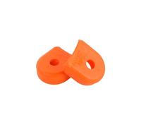 Race Face Cache manivelle BOOT PEDAL (pédalier alu) - Orange