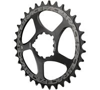 RaceFace Chaîne Étroit Large: Montage Direct Compatible Avec 3-Boulons 30t Noir