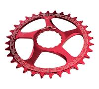 RaceFace Narrow Wide Plate Dentaire: Montage Direct CINCH 26t Rouge