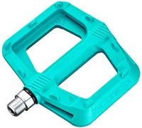 Race Face Pédales de plateforme Ride – Composite 9/16 – Bleu turquoise