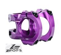 RaceFace Turbine R 35 Tige VTT 35 x 32 mm +/- 0 degré Violet avec autocollant ZEOOSS RF3185-ZEO