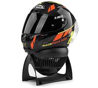 Racefoxx Séchoir à casque, ventilateur de refroidissement moteur, ventilateur de casque, ventilateur de course