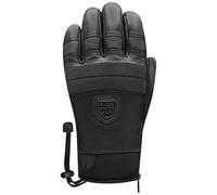 Racer - Gants de ski en cuir premium avec isolation Primaloft® - 90 Leather 3 Black Black pour Homme en Cuir - Taille 7 - Noir Noir 7