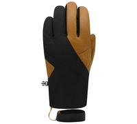 Racer - Gants de ski imperméables en Primaloft® - Mountaineer 3 Black Camel pour Homme en Nylon - Taille M - Beige Beige M