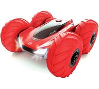Racers-Aquabound 2 Voiture Télécommandée Amphibie Et Réversible Voiture Radio Control Suv Conduite Par Terre,Eau Et Neige Couleur Rouge Pneus Gonflables +6 Ans (Nh93144)