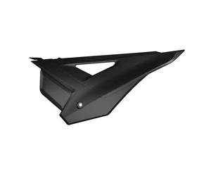 RACETECH Honda Replica Black Crf Side Number Plate - R-FICRFNR0025
