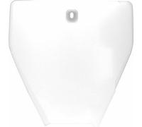 RACETECH plaque d'immatriculation avant blanche Husqvarna TC85