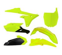 Racetech plastique Kit Jaune Fluo Convient pour Yamaha YZF 250/450 Année de construction 2014-2016
