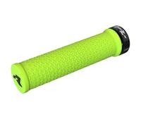 RACETECH Poignée R20 Vélo Lock-ON Jaune Fluo