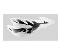 Racetech - Protèges Mains Intégraux Raptor Blanc Guidons Ø22 Et Ø28mm