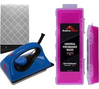 RaceWax Skiwax Set 2 pièces Fer à farter universel Fart alpin Nordic Wax