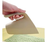 Rache Litière Chat - Ramassoir Croquettes Félin | Pelle Déchets Animal | Grande Profonde PP, Design Intégré Détachable, Prise Confortable, 6,1x5,1x4,7 Pouces, Pour Multiples Chats Contrôle Odeurs