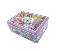 Rachel Ellen My Little Box of Joyful Bits and Bobs Boîte de rangement en étain