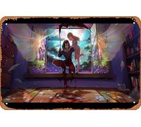 Rachel Gardner, Satsuriku No Tenshi, Zack (Angels of Death), Poster Anime Anges de la mort Décoration murale rétro en métal 20,3 x 30,5 cm