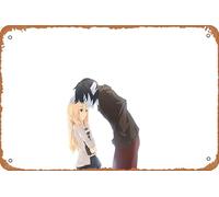 Rachel Gardner, Satsuriku No Tenshi, Zack, Angels of Death Poster Décoration murale rétro en métal 20,3 x 30,5 cm