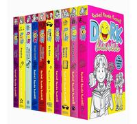 Rachel Renee Russell Dork Diaries 8 Books Slipcase Collection Pack Set (Dork Diaries Omg All About Diary, Dork Diaries Holiday Heartbreak, Dork Diaries 3 1/2 How to Dork Your diaries, Pop Star, Dear Dork, Skating Sensation, party Time,Dork Diaries)
