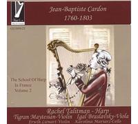 Rachel Talitman - L’école de la Harpe en France Vol.2 : Oeuvres de Jean-Baptiste Cardon