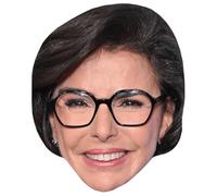 Rachida Dati (Glasses) Big Head. Masque plus grand que nature.