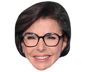 Rachida Dati (Glasses) Big Head. Masque plus grand que nature.