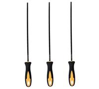 Rachlicy Fichier de tronçonneuse 3pcs 5, 5 mm (7/32 Pouces) File d'aigrissement en Acier Ajusteur de chaîne tronçonneuse pour Le broyage l'affai été la chaîne