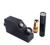 Rachlicy Réfractomètre de gemmologie CL-181 Compact et léger, Portable avec Huile Fluide réfractive pour la Mesure des Bijoux