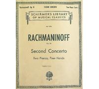 Rachmaninoff: Op. 18, 2nd Concerto: 2 Pianos, 4 Hands (Schirmer's Library of Musical Clasics, Vol. 1576)