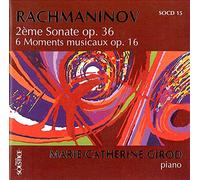 Rachmaninoff Serge-2ème Sonate, 6 Moments Musicaux