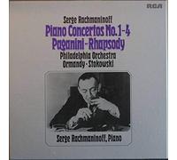 RACHMANINOFF, Serge / PHILADELPHIA ORCHESTRA / ORMANDY, Eugene / STOKOWSKI, Leopold - Piano Concertos No. 1-4 / Paganini-Rhapsody / MB 25091-R/1-3