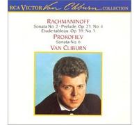 Rachmaninoff: Sonata No. 2 Prelude Op. 23, No. 4 Etude-tableau Op. 39. No. 5 / Prokofiev: Sonata No. 6 by Cliburn