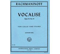 Rachmaninoff - Vocalise Op. 34 No. 14. For Cello. Edited by Leonard Rose. by International Music