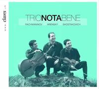 Rachmaninov, Arenskyi, Chostakovitch : Trios pour Piano