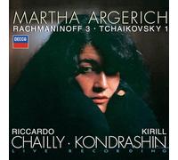 Martha Argerich – Concertos pour piano n°3 ré mineur Op.30 & n°1 si bémol Op.23 – CD – Live